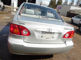 2003 Toyota Corolla Silver 1.8L AT #Z23219